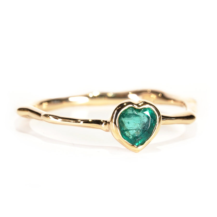 Charm Ring No.1250/ Emerald