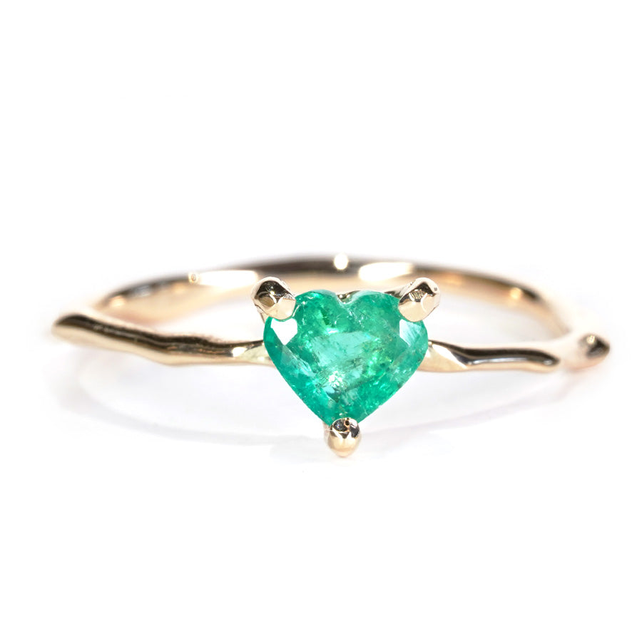 Charm Ring No.1251/ Emerald