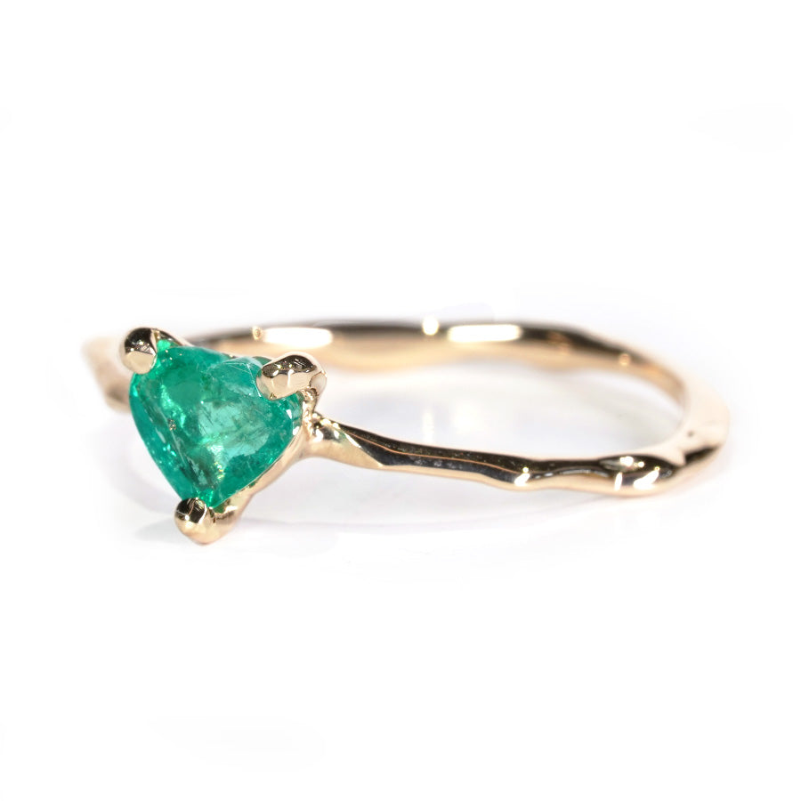 Charm Ring No.1251/ Emerald