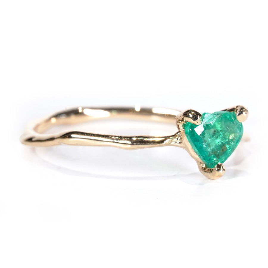 Charm Ring No.1251/ Emerald