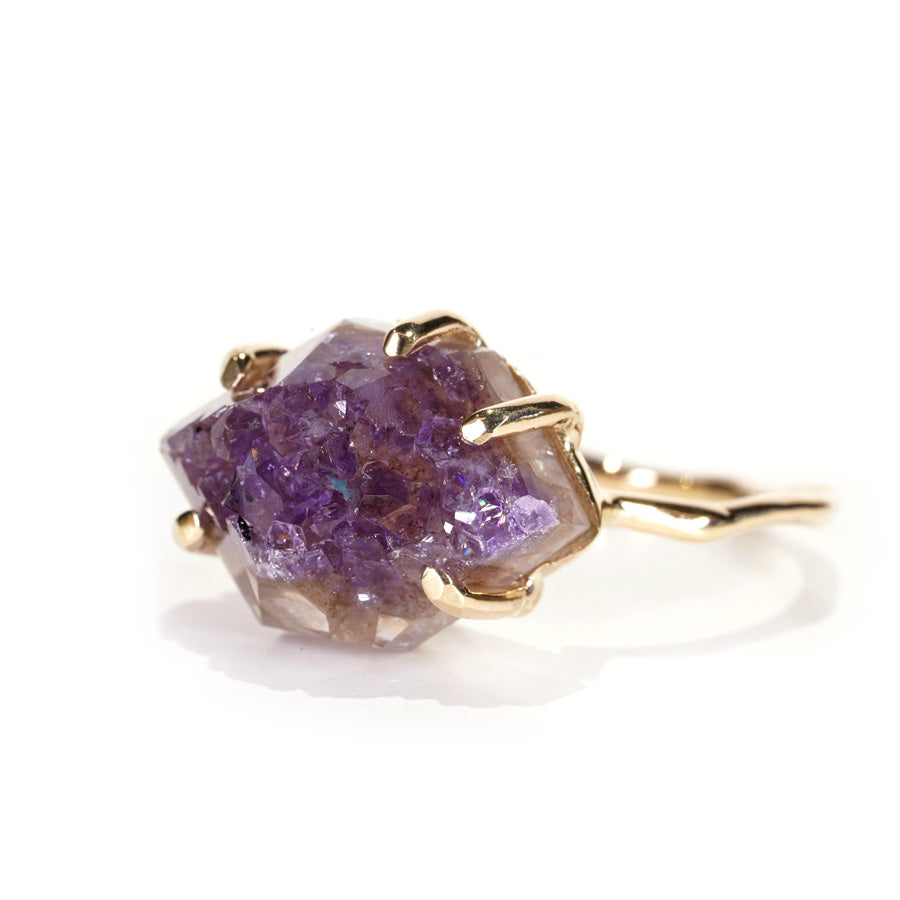 Charm Ring No.1255/ Agate(結晶)