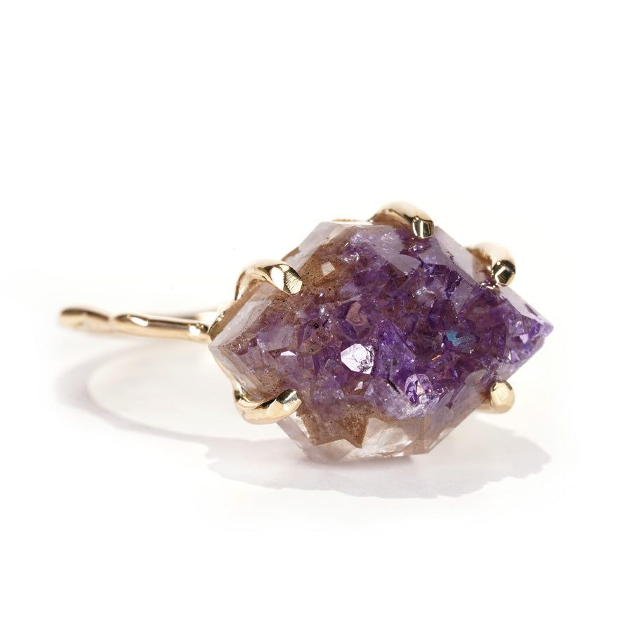 Charm Ring No.1255/ Agate(結晶)