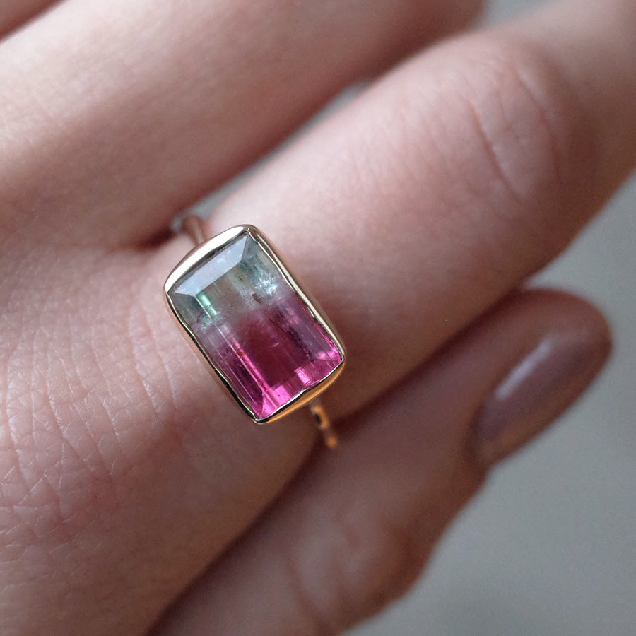 Charm Ring No.1257/ Tourmaline