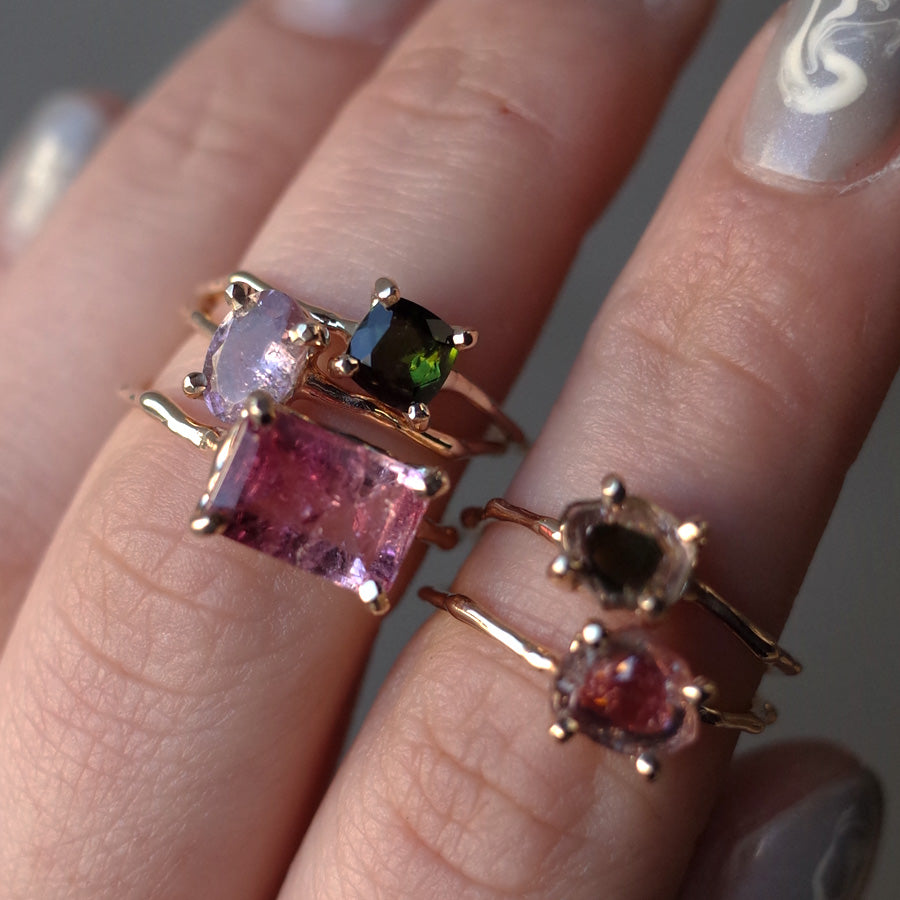 Charm Ring No.1278/ Tourmaline