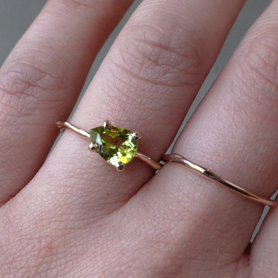 Charm Ring No.1279/ Peridot