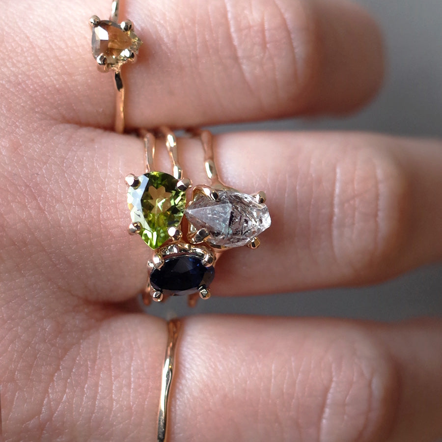 Charm Ring No.1279/ Peridot