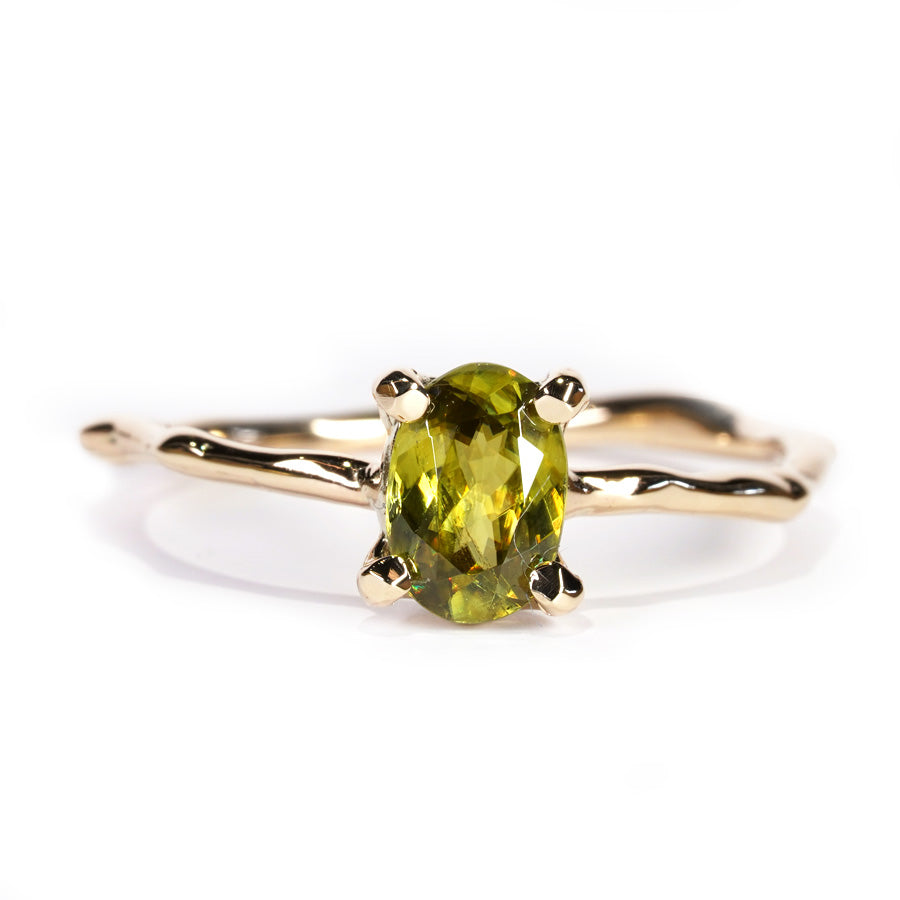 Charm Ring No.1280/ Peridot