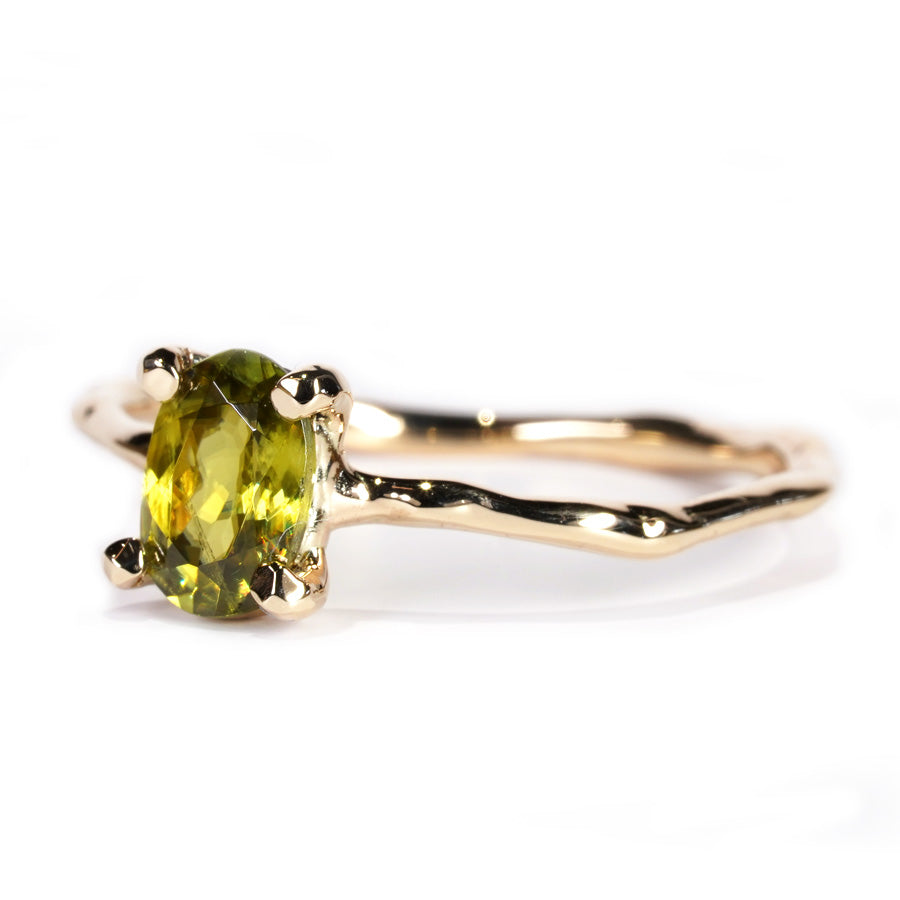 Charm Ring No.1280/ Peridot