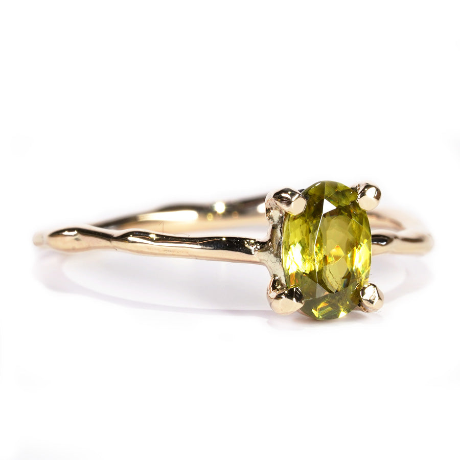 Charm Ring No.1280/ Peridot