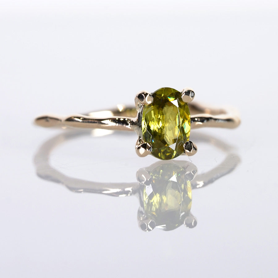 Charm Ring No.1280/ Peridot