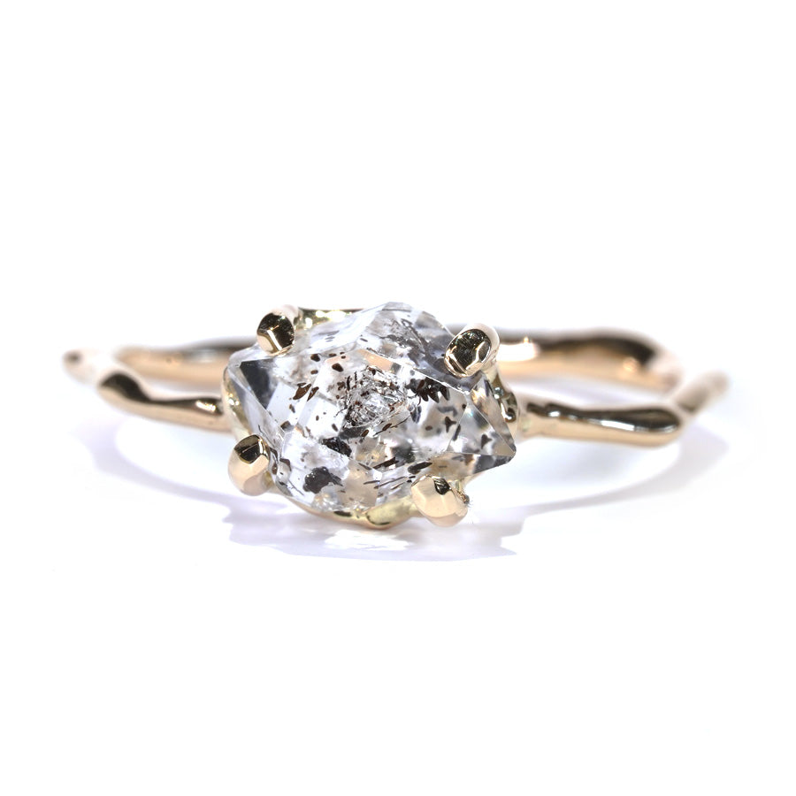 Charm Ring No.1282/Herkimer Diamond