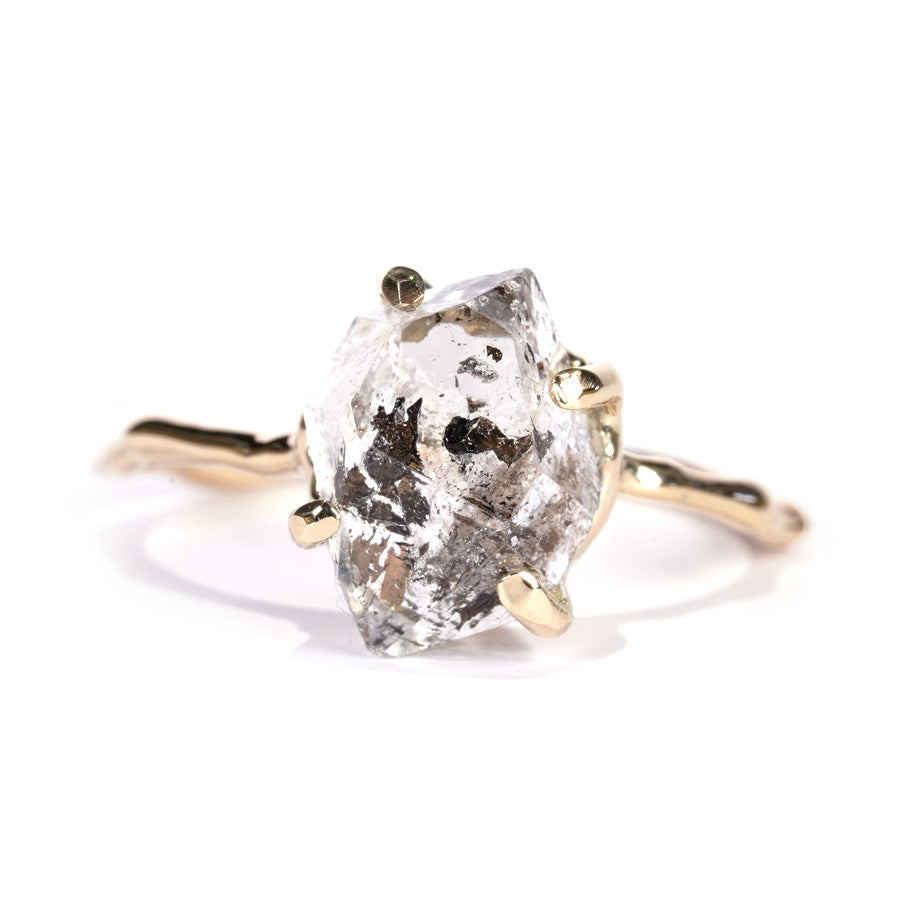 Charm Ring No.1283/Herkimer Diamond