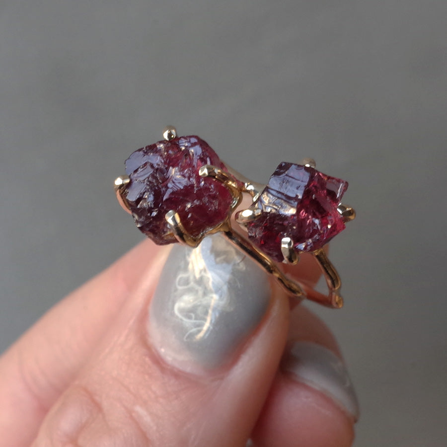 Charm Ring No.1292/ Garnet