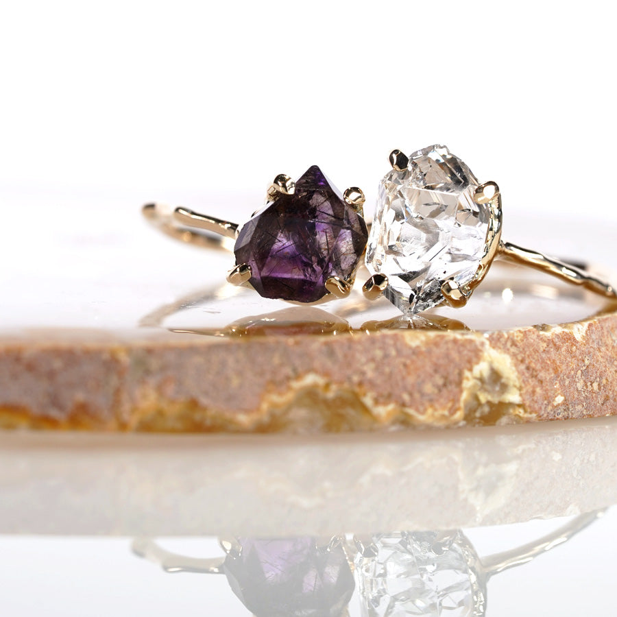 Charm Ring No.1293/ Amethyst