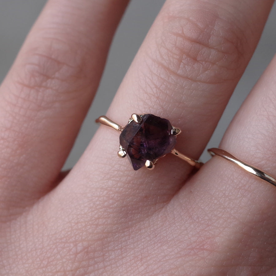 Charm Ring No.1293/ Amethyst