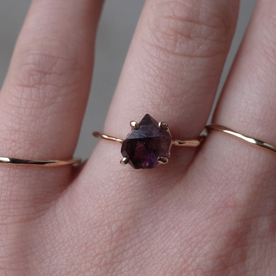 Charm Ring No.1293/ Amethyst