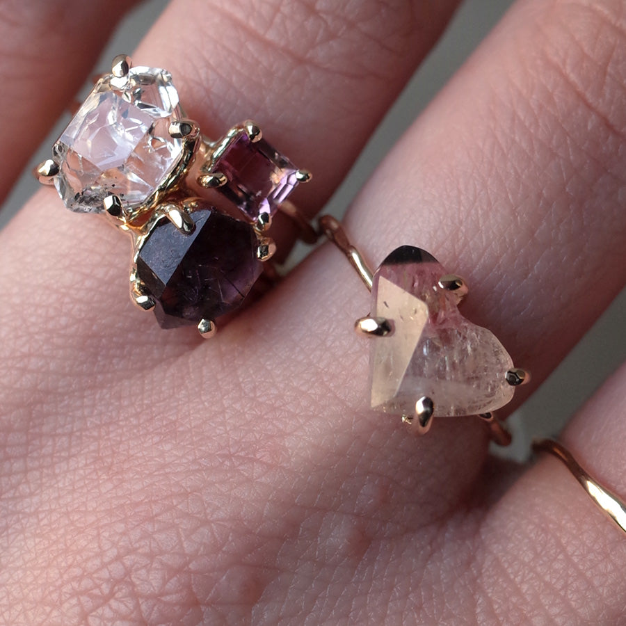 Charm Ring No.1293/ Amethyst