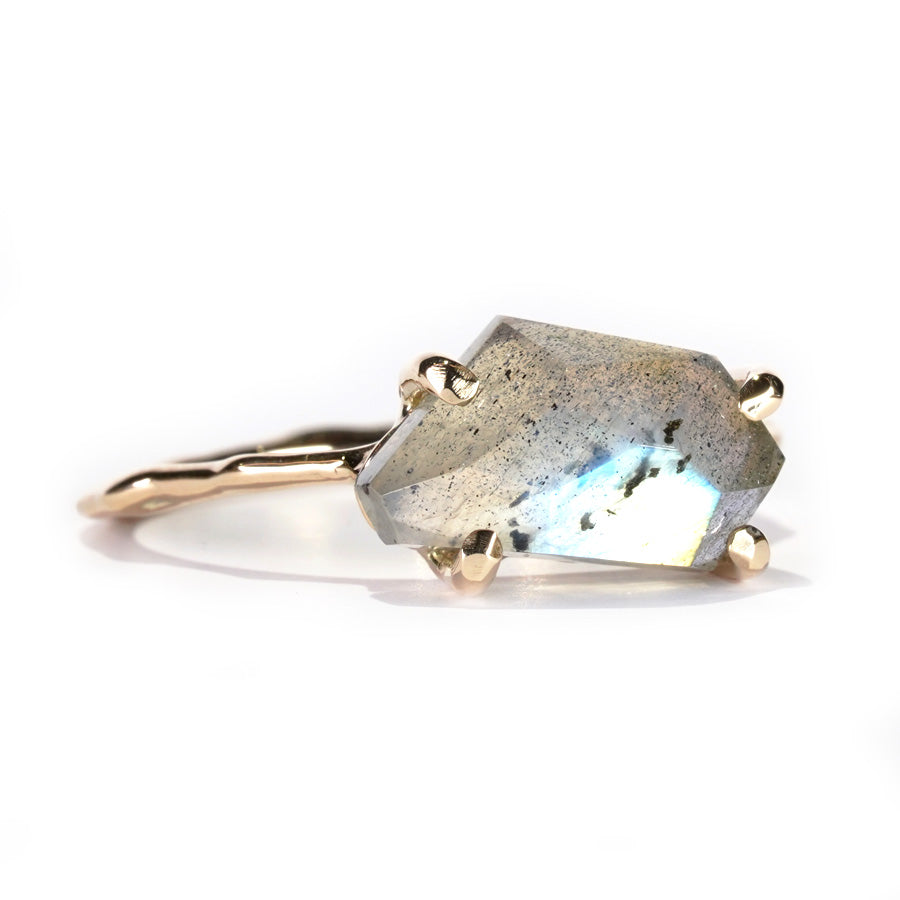 Charm Ring No.1306/ Labradorite