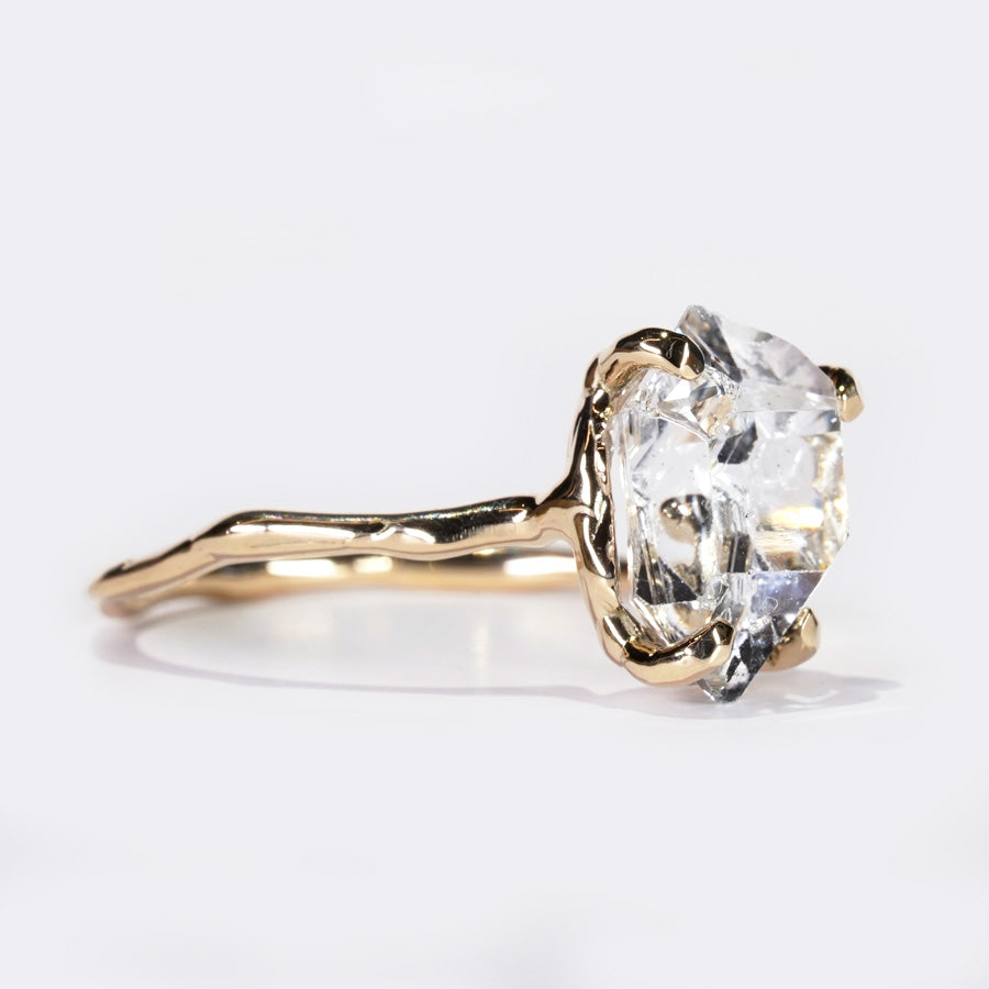 Charm Ring No.1310/ Herkimer Diamond