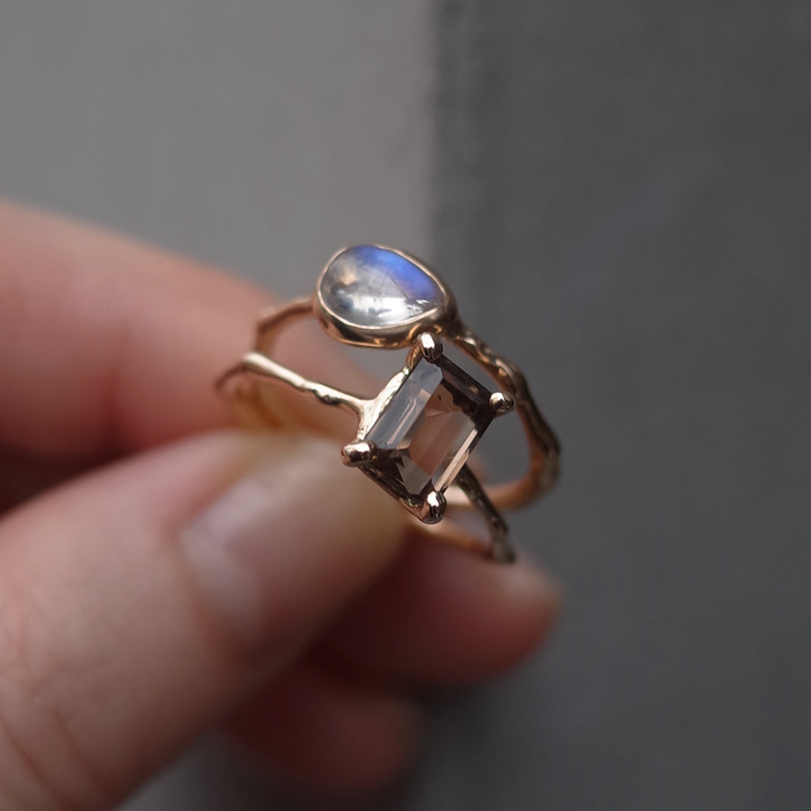 Charm Ring No.1371/ Moon Stone