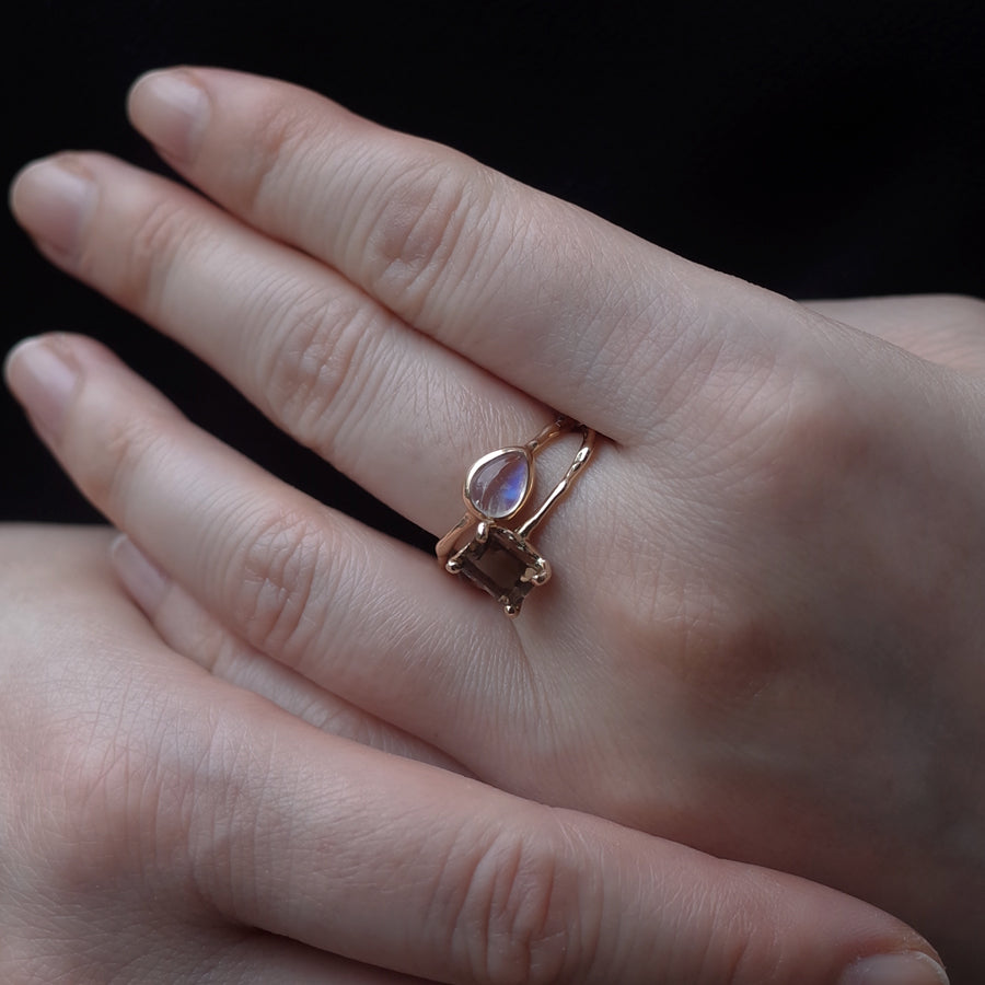 Charm Ring No.1371/ Moon Stone