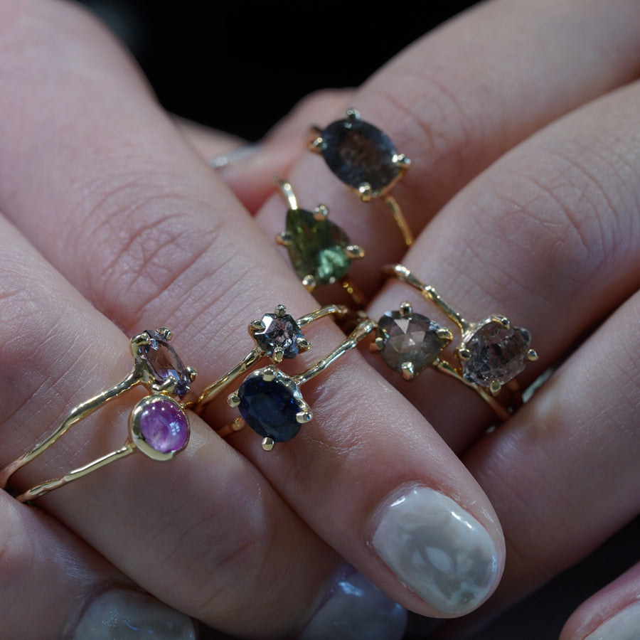 Charm Ring No.1380/ Sapphire