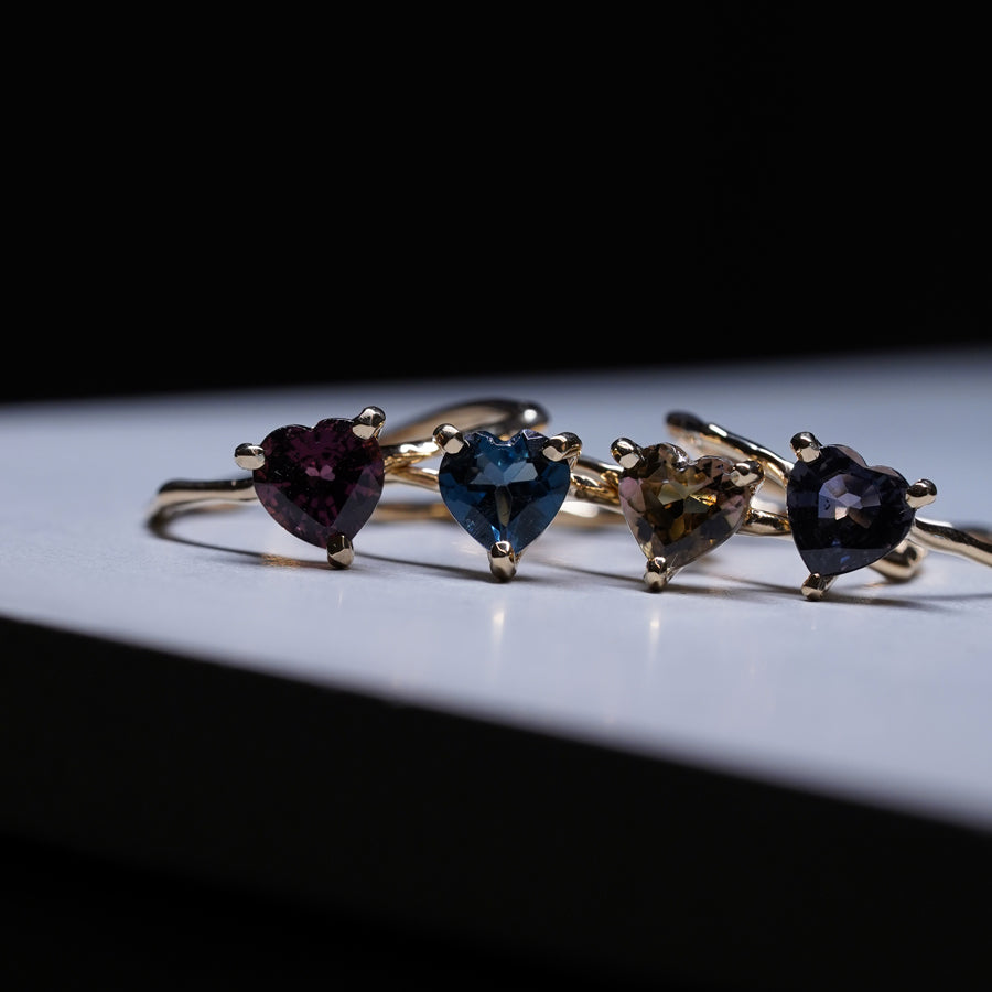 【オーダー専用】Charm Ring No.1420/ London Blue Topaz