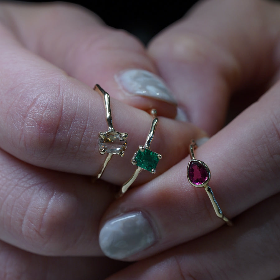 Charm Ring No.1393/ Ruby