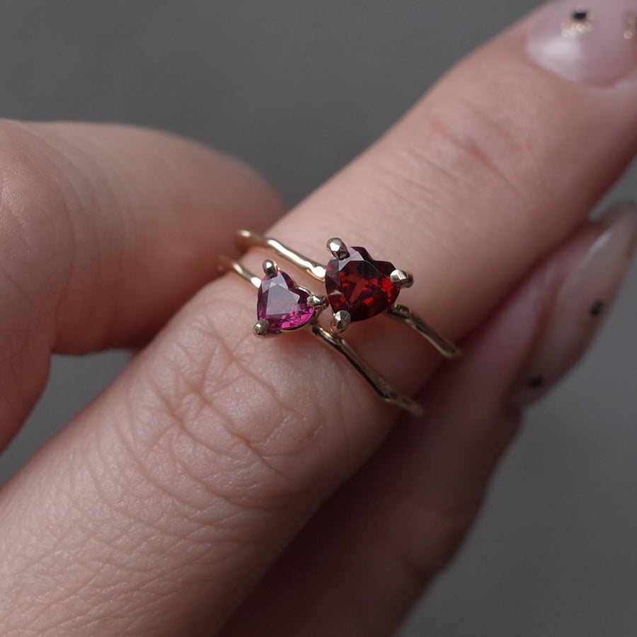 Charm Ring No.1453/ Ruby