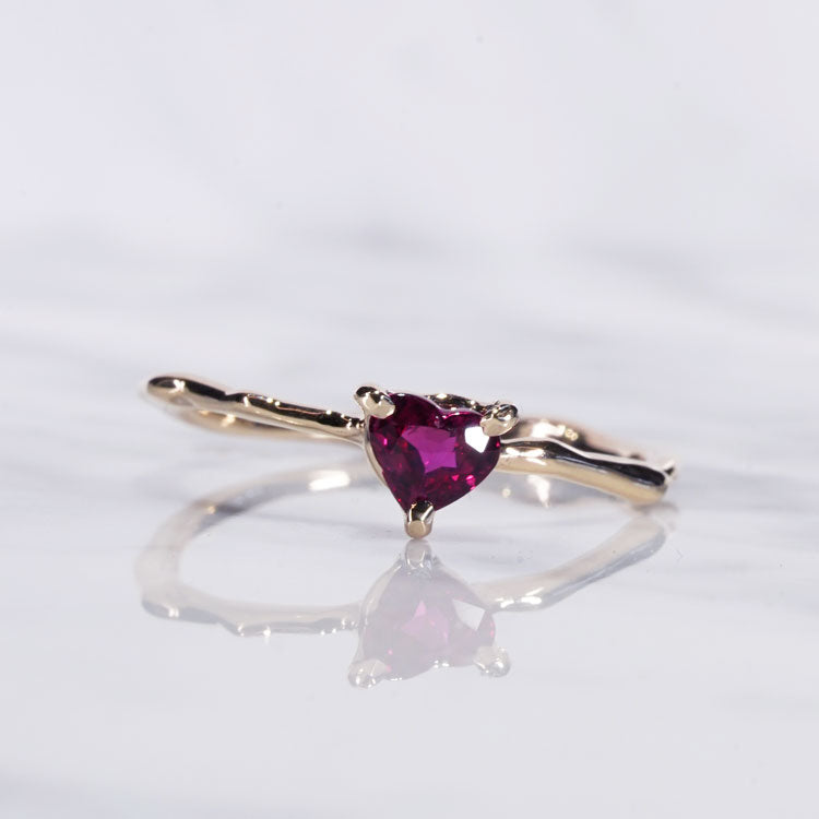 Charm Ring No.1453/ Ruby