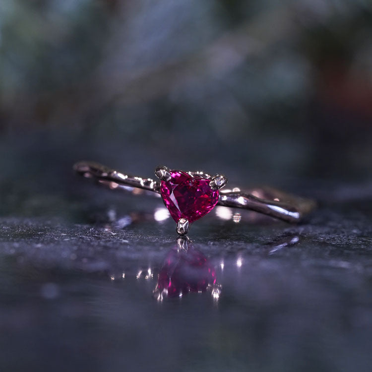 Charm Ring No.1453/ Ruby