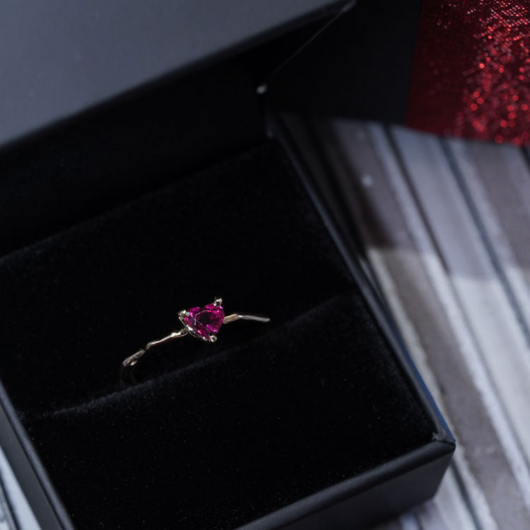 Charm Ring No.1453/ Ruby
