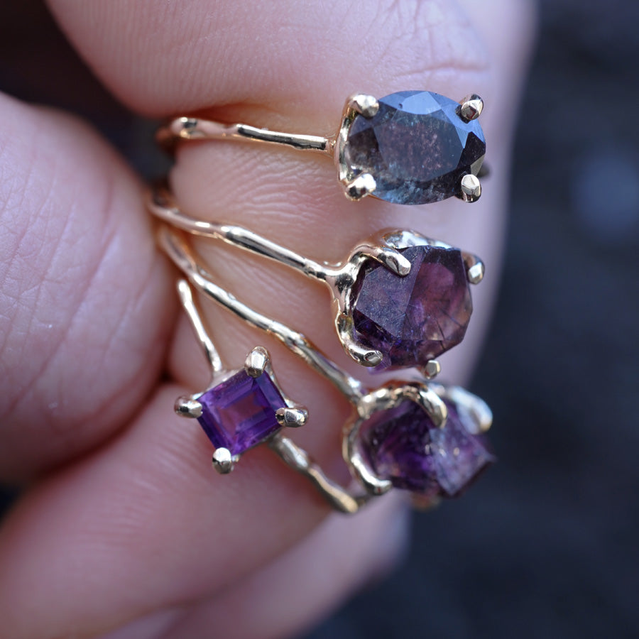 Charm Ring No.1454/ Amethyst