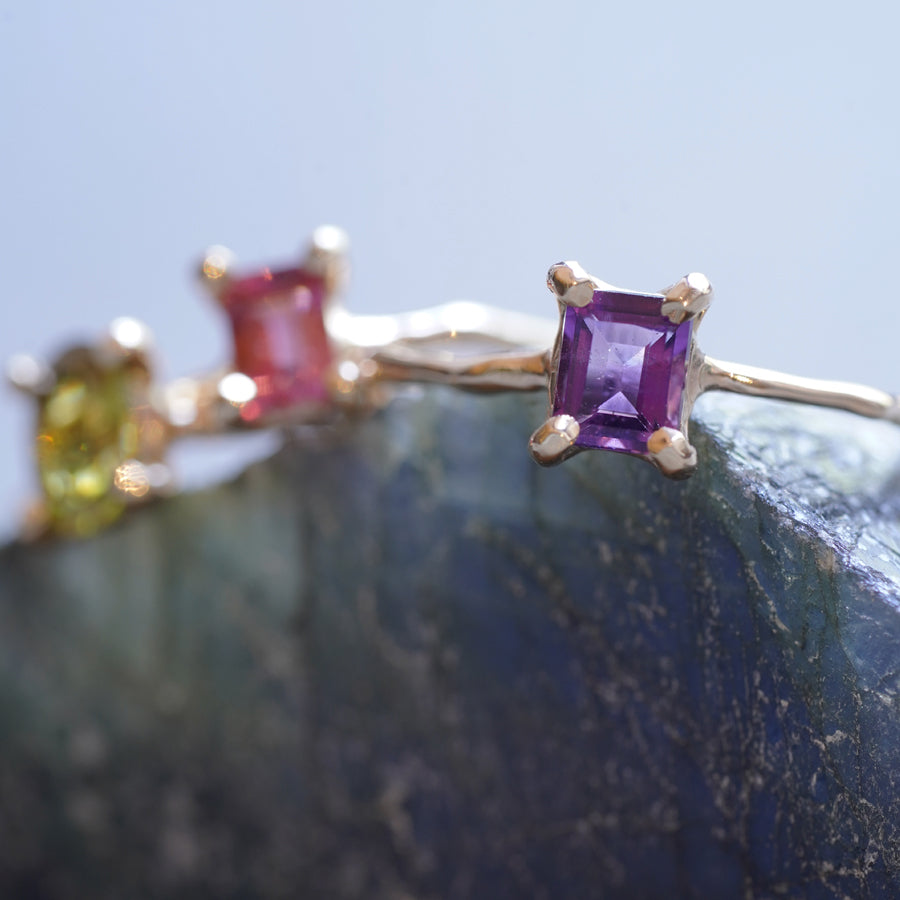 Charm Ring No.1454/ Amethyst