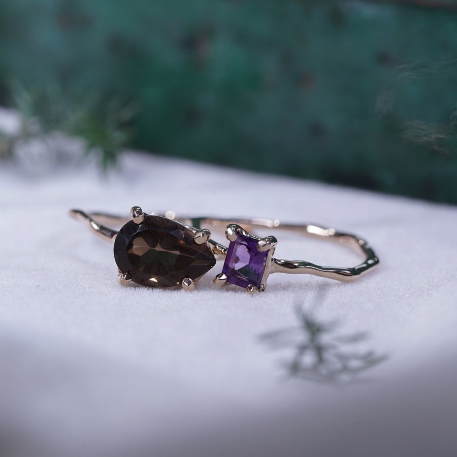 Charm Ring No.1454/ Amethyst