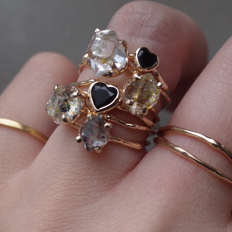 Charm Ring No.1456/ Onyx