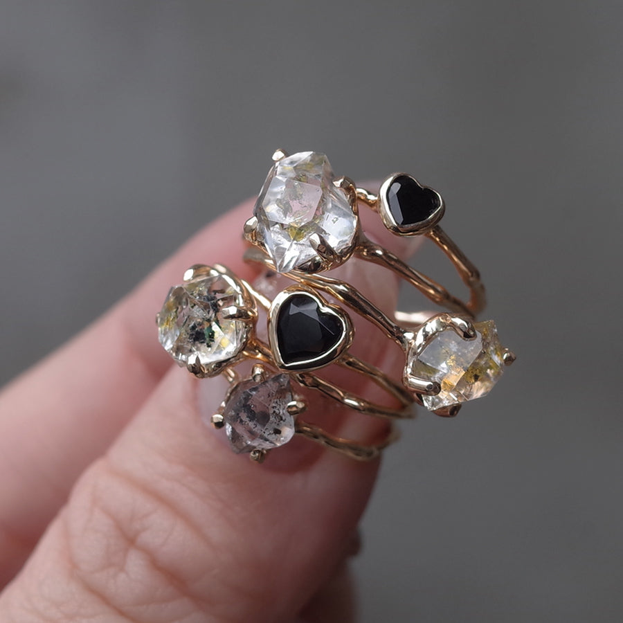 Charm Ring No.1456/ Onyx