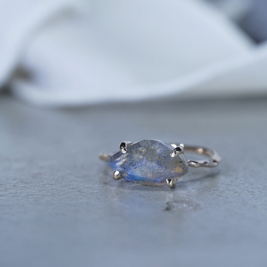 Charm Ring No.1471/ Labradorite