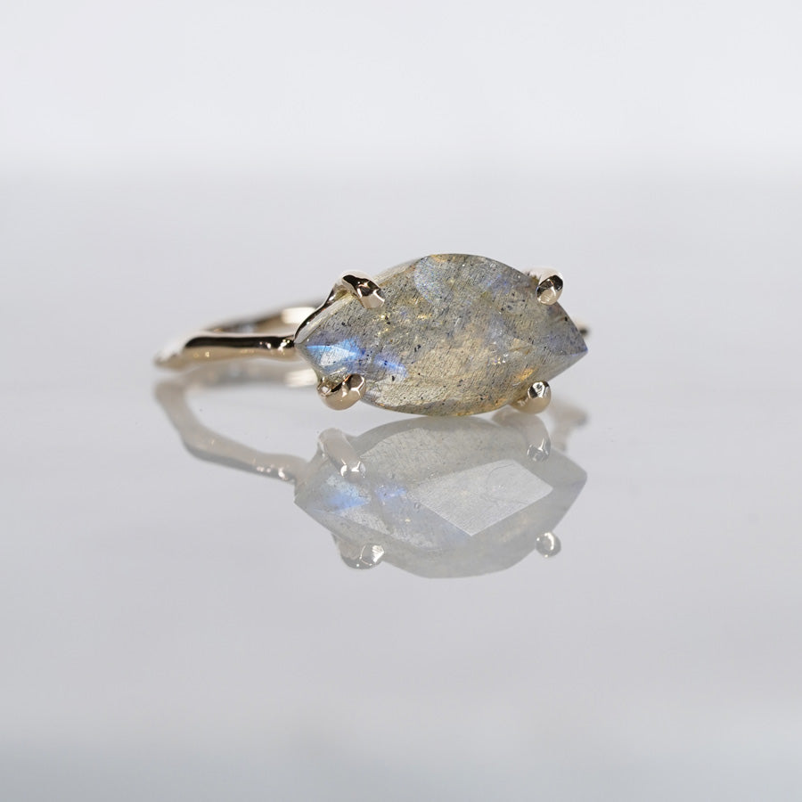 Charm Ring No.1471/ Labradorite