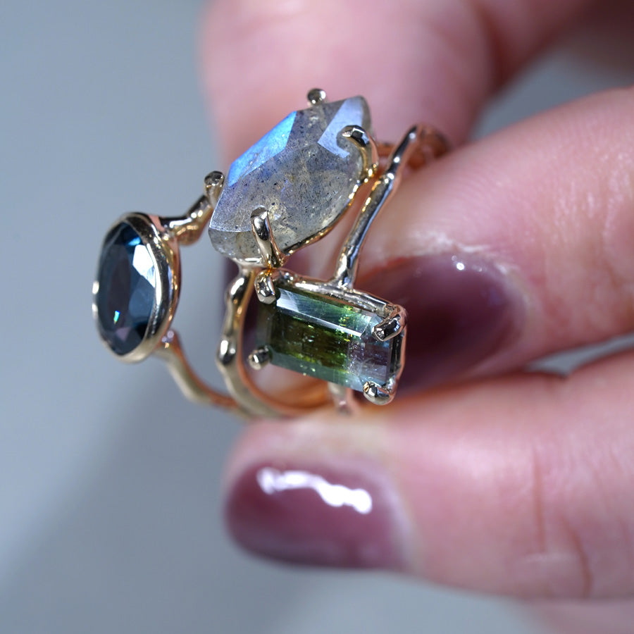 Charm Ring No.1473/ Tourmaline