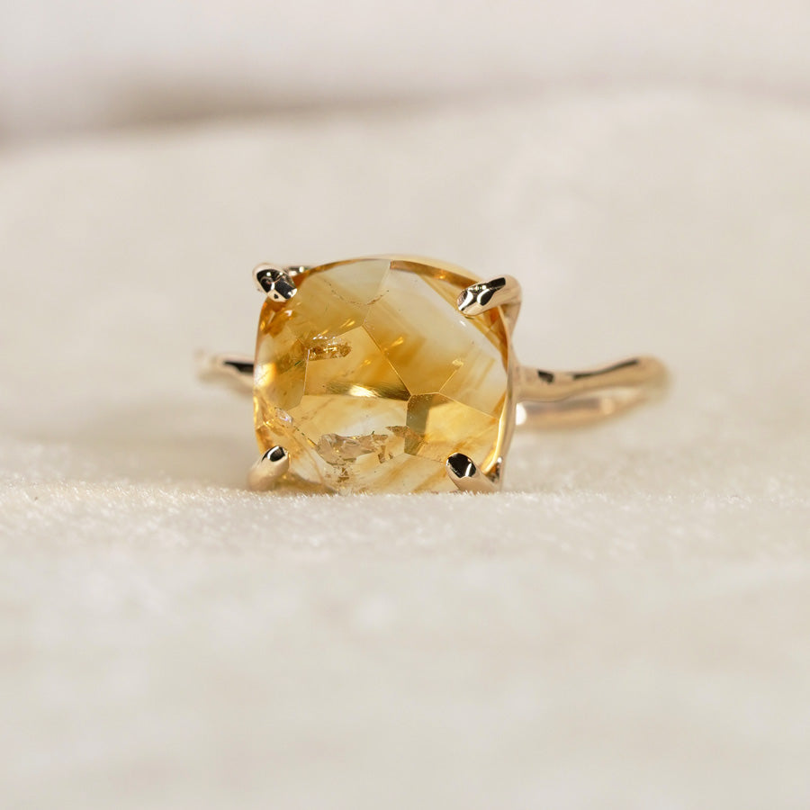 Charm Ring No.1474/ Citrine