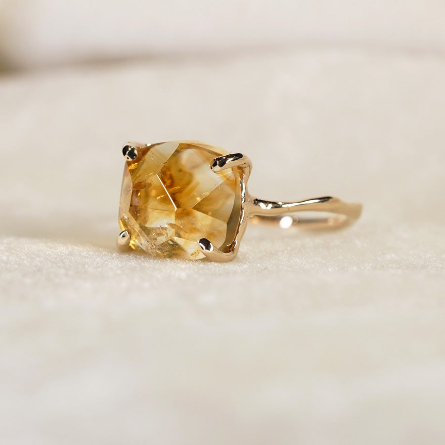 Charm Ring No.1474/ Citrine