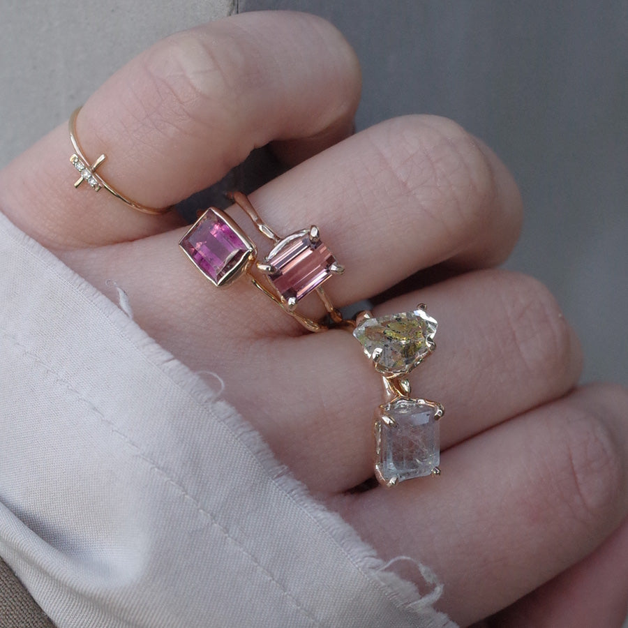 Charm Ring No.1483/ Tourmaline