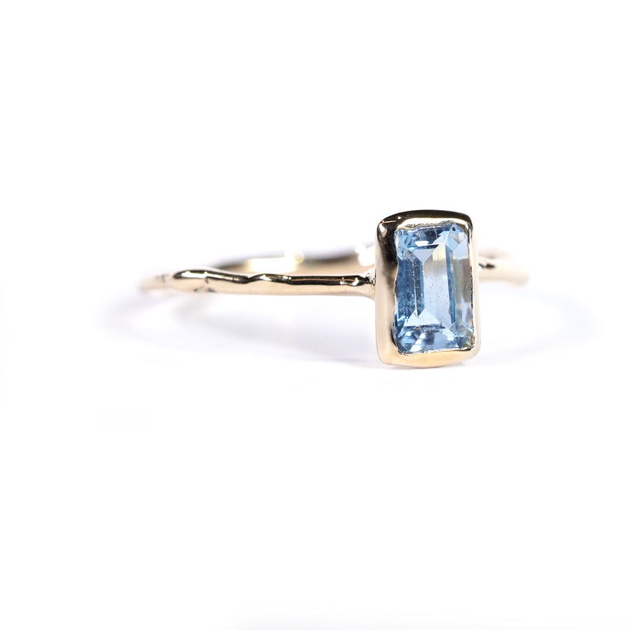 Charm Ring No.1487/ Aquamarine