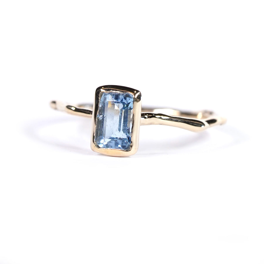 Charm Ring No.1487/ Aquamarine