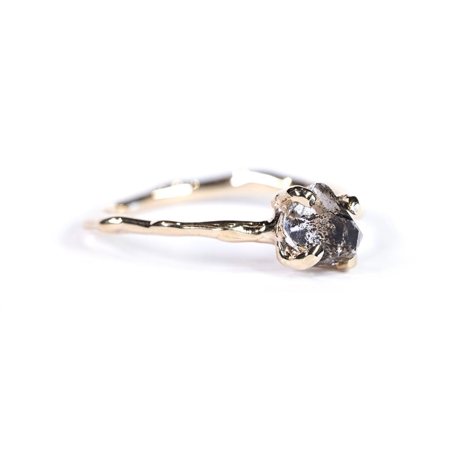 Charm Ring No.1498/ Herkimer Diamond