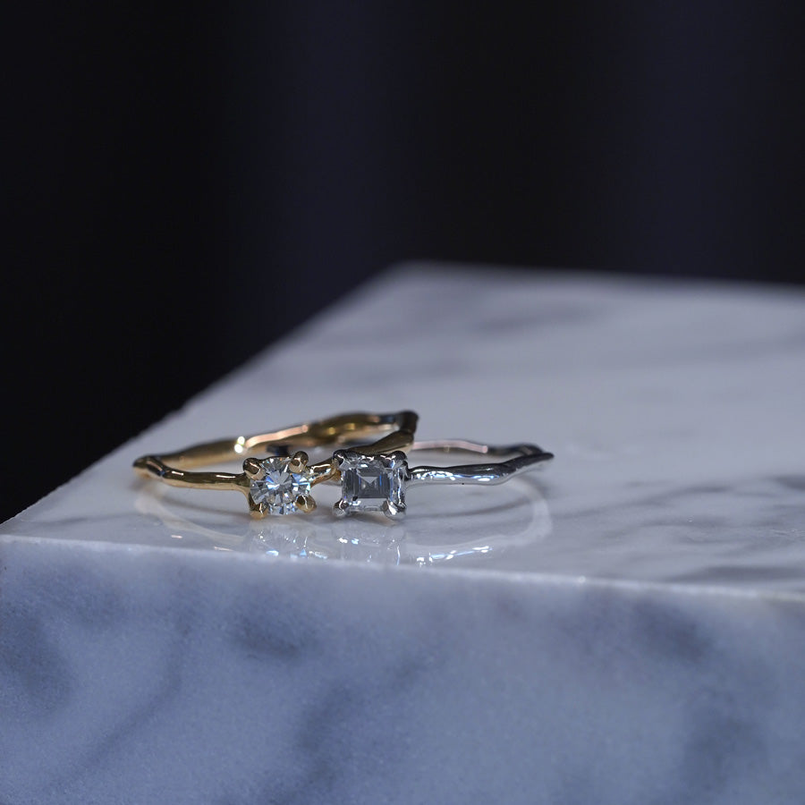 K18 Diamond Ring  №1535