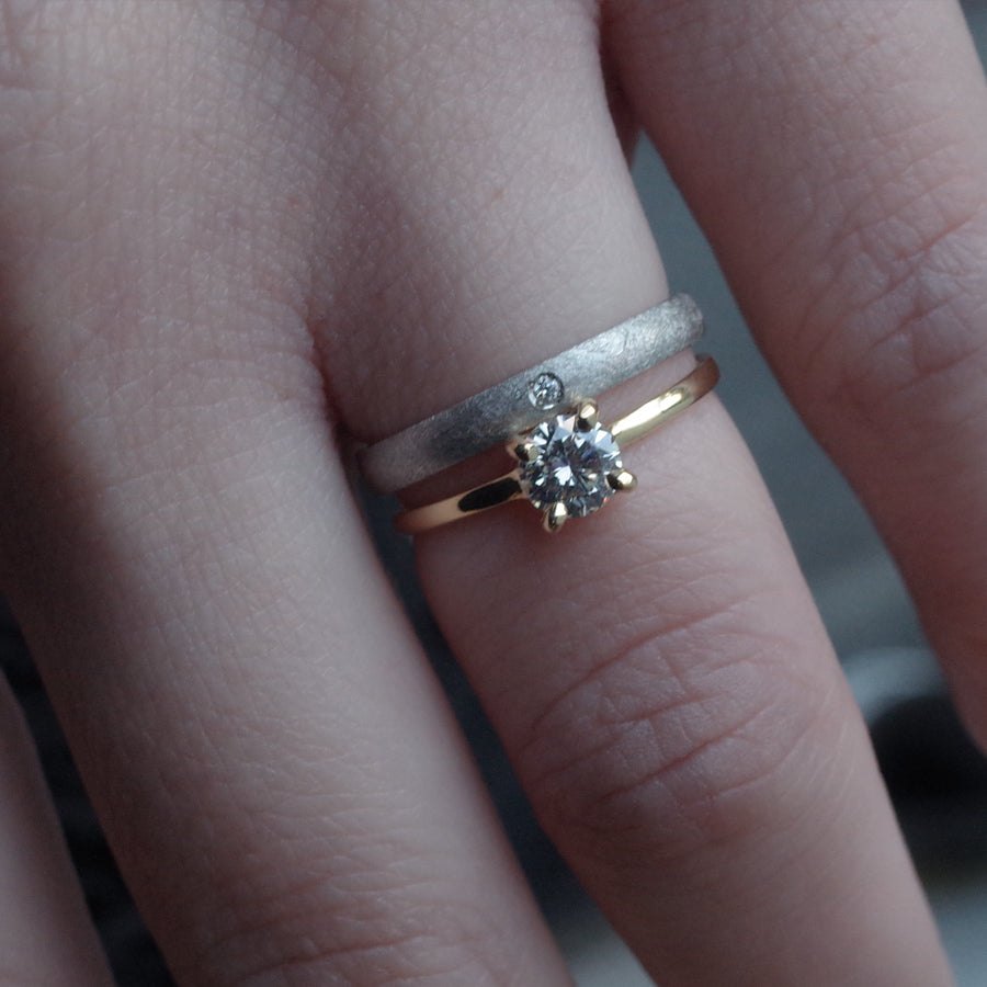 K18 Diamond Ring No.1509