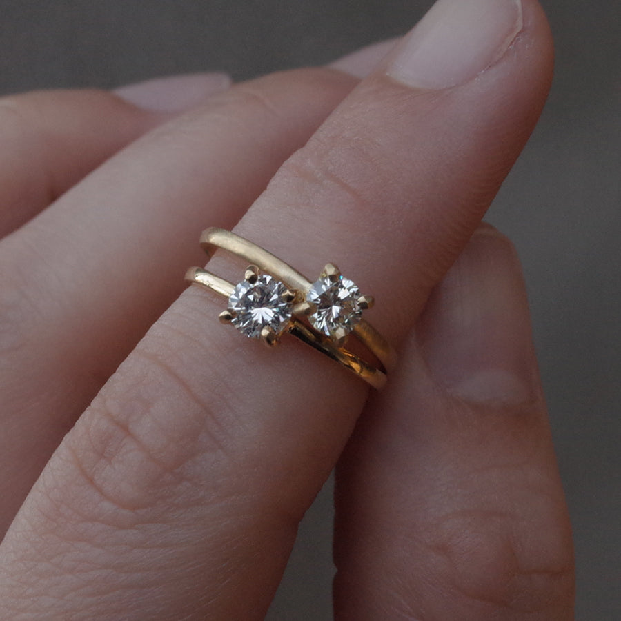 K18 Diamond Ring No.1509