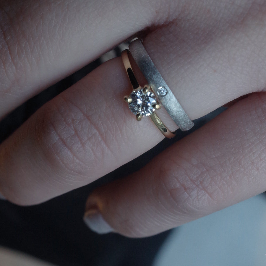 K18 Diamond Ring No.1509